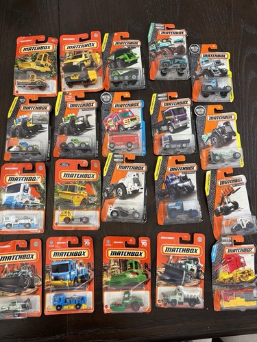 Assorted lot matchbox - of,
